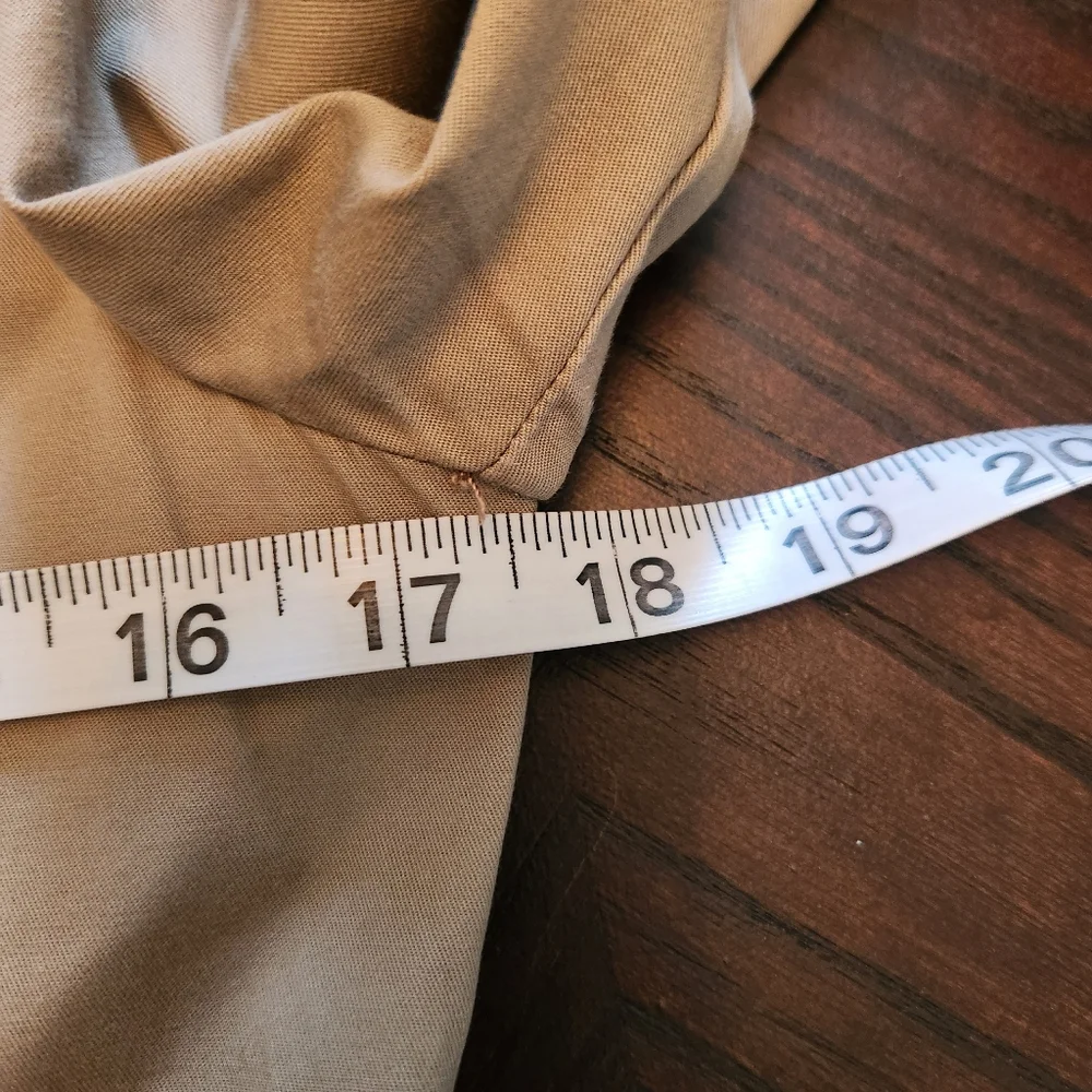 Taupe Fitted Buckle Collar Utility Jacket from White House Black Market. - Picture 13 of 15